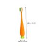 CTIRCHIU 6Pcs Soft Bristle Toothbrush Cartoon Carrot Design Gentle Cleaning for Comfortable Grip for Easy Use for Oral Health view 2