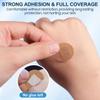 100Pcs Breathable Round Bandages Comfortable Fabric Spot Patches for Joint Fingertip Sensor Protection Various Sizes view 3