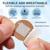100Pcs Breathable Round Bandages Comfortable Fabric Spot Patches for Joint Fingertip Sensor Protection Various Sizes view 4