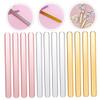 Holibanna 30pcs Acrylic Ice Cream Sticks DIY Craft Making Sticks Ice Pop Reusable Boys and Girls view 3