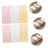 Holibanna 30pcs Acrylic Ice Cream Sticks DIY Craft Making Sticks Ice Pop Reusable Boys and Girls view 4