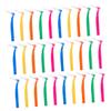BESTYASH 30pcs Orthodontic Toothbrush Portable Brush Head Interdental Brush for Braces Cleaning Teeth Between Teeth Flossing Tool view 1