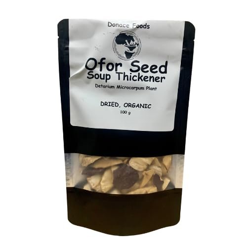 Premium Nigerian Food Ingredients Crayfish, Egusi, Ogbono, Bitter Leaf, Seasoning, Achi, Cocoyam, African Spices, Soup Thickeners, Dried Vegetables, African Grocery (Ofor soup thickener whole 100g)