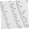 BESPORTBLE Elementary English Word Toilet Paper Roll with Interactive Study Pattern Bathroom Tissue for Vocabulary Expansion and Language Practice at Home and School view 3