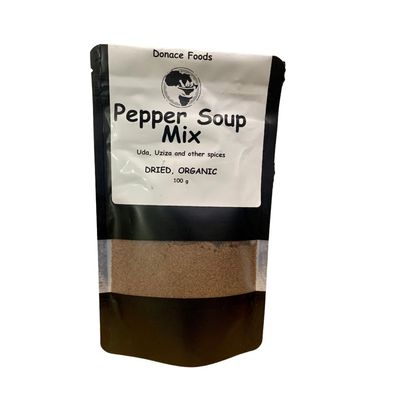Premium Nigerian Food Ingredients Crayfish, Egusi, Ogbono, Bitter Leaf, Seasoning, Achi, Cocoyam, African Spices, Soup Thickeners, Dried Vegetables, African Grocery (Pepper soup mix 100g)