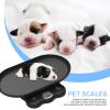Rrlihjgu Pet Scales for Cats, Electronic Kitten Scale 15kg, Multi-purpose Pet Supply High Precision Small Animal Weighing for Home Hospital Farm Market Kitchen Travel Shipping Hamster view 2