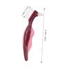 Beatifufu 3pcs Denture Cleaning Brush Dual Head False Teeth Brush with Long Handle Design and Stiff Hair Lightweight Plastic Double Sided Toothbrush for Effective Denture Care view 2