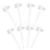 Beatifufu 8pcs Denture Toothbrush Set with Pp Material, Soft Cleaning Brush for Easy Operation and Safe Use, White Portable Denture Toothbrushes for Family and Friends Oral Care view 1