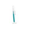 BAZEITFLOW 40pcs Oral Care Flosser Interdental Brush Toothpick Robust Stainless Steel Wire for Deep Cleaning Green Blue view 2