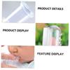 Hoement 10Sets Silicone Finger Toothbrush with Storage Case Oral Massager for Teething Relief Healthy Habits Safe Food Grade Silicone for Newborns view 2