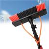 12M Water Fed Telescopic Brush for Cleaning Solar Panels & Windows, 35cm Brush Head, Efficient Photovoltaic Cleaning Equipment, 24FT Reach view 1