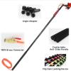 12M Water Fed Telescopic Brush for Cleaning Solar Panels & Windows, 35cm Brush Head, Efficient Photovoltaic Cleaning Equipment, 24FT Reach view 3