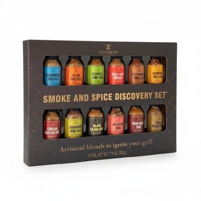 Spices Gift Set - 12 Spice Set, Cooking Gifts For Men, Women, Herbs And Spices For cooking |BBQ, Rub, Chicken, Steak Seasoning |Housewarming, Xmas Food Gifts, Foodie, Birthday, Christmas Presents