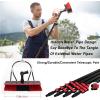 30ft Telescopic Window Cleaning Rod with 35cm Brush Head - Water-Fed Squeegee for Solar Panel & Photovoltaic Cleaning, Durable Hose Attachment, 7.2M Reach view 3