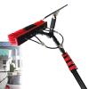 10.8M Water Fed Pole Kit - Telescopic Window Cleaning Brush & Squeegee, 24FT Hose Fed Equipment for Effortless Exterior Cleaning, Ideal for High Reach Windows view 1