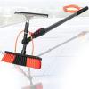 10.8m Telescopic Solar Panel Cleaning Brush, Water Fed Window Cleaning Pole with 35cm Brush Head, Perfect for Efficient Outdoor Cleaning - 39FT Length view 2