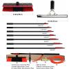 10.8m Telescopic Solar Panel Cleaning Brush, Water Fed Window Cleaning Pole with 35cm Brush Head, Perfect for Efficient Outdoor Cleaning - 39FT Length view 3