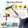 10.8m Telescopic Solar Panel Cleaning Brush, Water Fed Window Cleaning Pole with 35cm Brush Head, Perfect for Efficient Outdoor Cleaning - 39FT Length view 4
