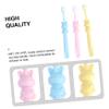 ORFOFE 3pcs Manual Toothbrush for Boys and Girls Oral Care Tool Soft Bristles Safe for Toddlers view 3