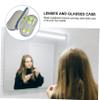 Beatifufu Glasses Case for Lenses and Eyeglass Portable Travel Kit in Royalblue Soft Material for Home and Travel Use view 4
