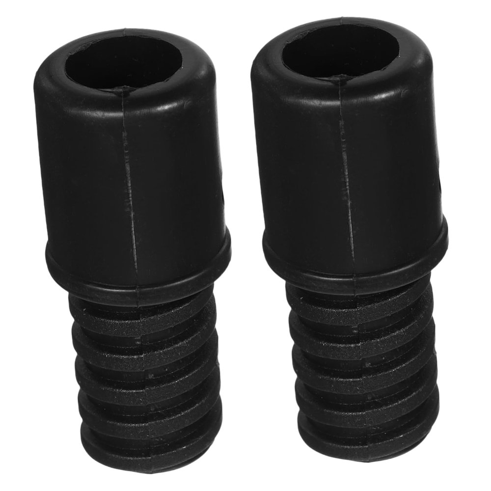 ERINGOGO 2pcs Plastic Handle Grips for Dustpan Mop Replacement, Providing Better Control and Effortless Installation, Simple Style Mop Handle Connector for Sweeping