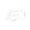 NOLITOY Acrylic Braille Label Cards and Blinder Attention Card Board for Financial Services, Outdoor, Universal Visual Impairment Support for Blind Users view 2