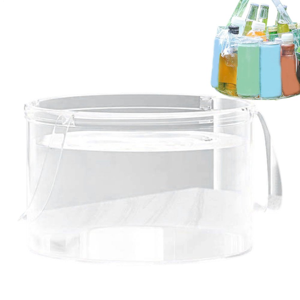 Folding Wash Basin l Washing Basin | Folding Basin l Water Sink Container - with Handles Transparent Bucket for Clothes Bathroom Farm Face Cleaning Yard Outdoor Beach Nursery Gardening