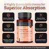 Triple Strength Magnesium Whole Body Complex 1350mg x 360 Caplets (4 Bottles of 90) 247mg Elemental Magnesium 6 Superior Forms for Muscle, Heart, Brain & Bone Support 12 Months Supply view 3