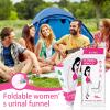 Female Urine Funnel | Paper Pee Funnel, Hygienic Foldable Compact Paper Urine Case Spill Proof Waterproof Coating for Camping Boating Mobility Challenges view 2
