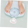 BELLIFFY Heart-shaped Body Fat Measuring Tape Measure 1.5m Compact and Lightweight Plastic Retractable Measurement Tape for Waist and Weight Health Monitoring view 4