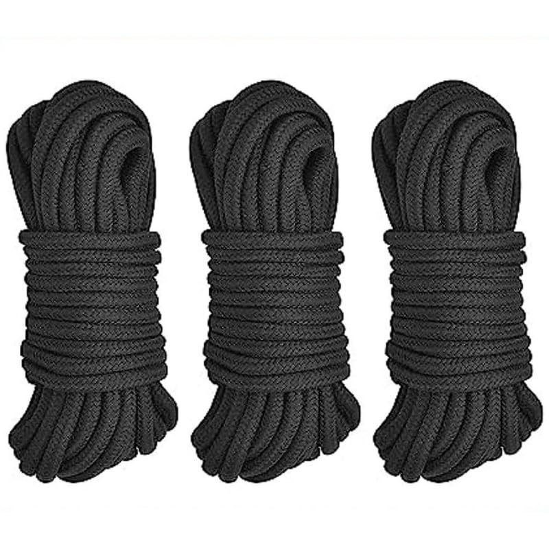 Black Multi Functional Combination Rope Multi Functional Rope Solid Braided Twisted Rope Lightweight And Portable Training Equipment