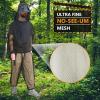 BHGLUZGBY Mosquito Suit Net Bug Mesh Pants Jacket with Hood for Outdoor Protection with Carrybag for Gardening Fishing Hiking-Black||L/XL view 3