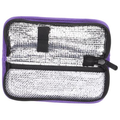 Gogogmee Insulin Cold Pack Reusable Travel Case Insulation Portable Diabetic Medicine Pouch for Travel Insulin Cooler Bag