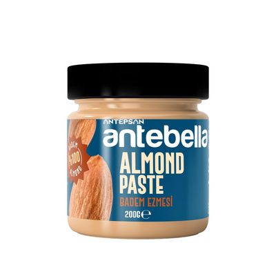 Antebella Almond Paste 100% Almond, No Sugar, No Additives, High protein, Smooth Butter Spread, 200g