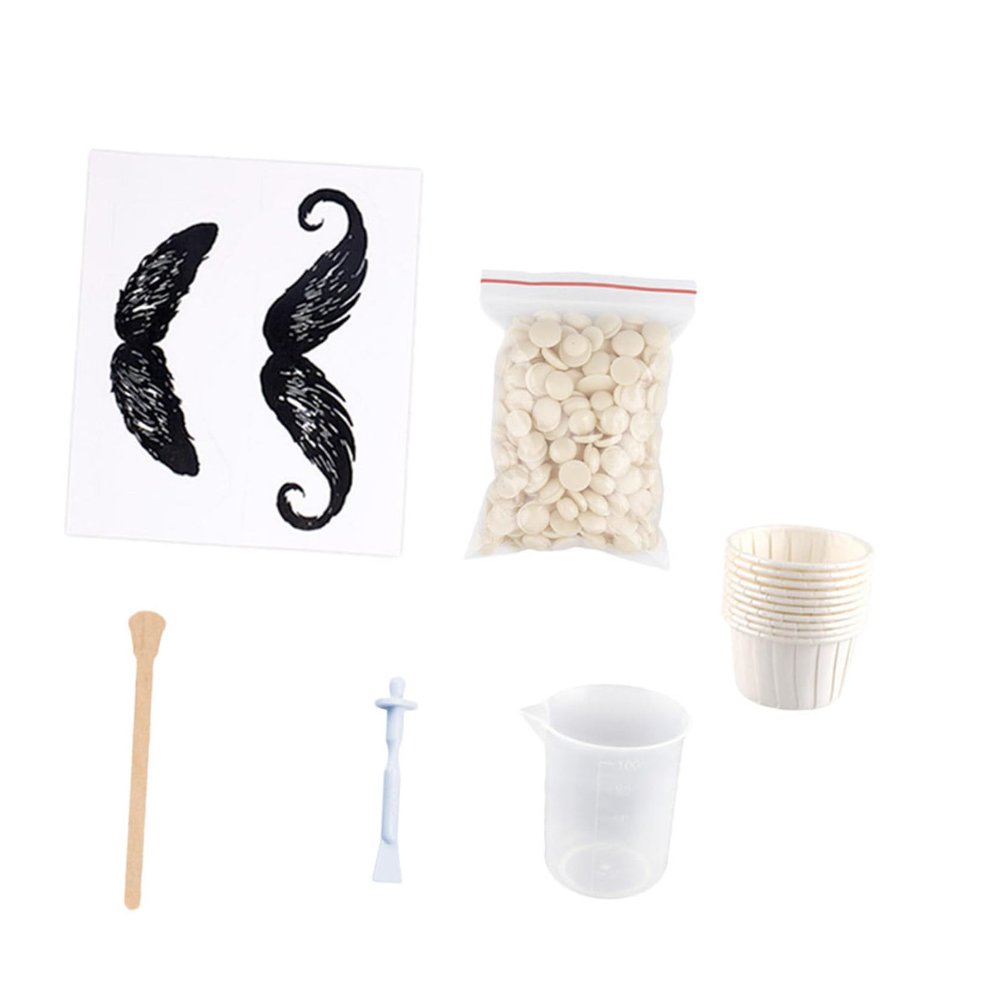 BAZEITFLOW Nose Hair Wax Remover Kit with Wax Beans and Paper Cup, Nostril Cleaning Tool for Home DIY or Salon Use