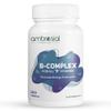 Ambrosial B-Complex Tablets with Vitamin B1, B2, B3, B5, B6, B9, B12 & Biotin | Complete B-Vitamin Supplement | 120 Vegetarian Tablets view 1