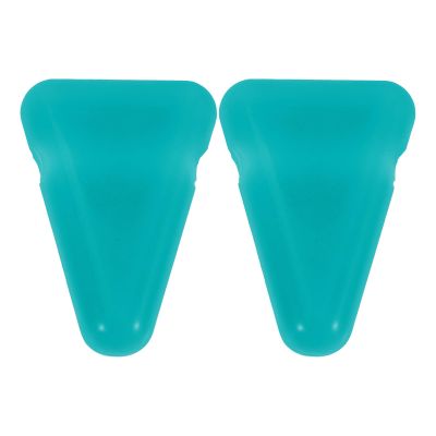 BIUDECO 2Pcs Tuning Fork Protective Silicone Base Holder Stand For Musicians And Professionals Sound Healing Meditation Yoga Practice Triangle Green