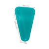 BIUDECO 2Pcs Tuning Fork Protective Silicone Base Holder Stand For Musicians And Professionals Sound Healing Meditation Yoga Practice Triangle Green view 2