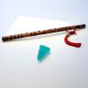 BIUDECO 2Pcs Tuning Fork Protective Silicone Base Holder Stand For Musicians And Professionals Sound Healing Meditation Yoga Practice Triangle Green view 4