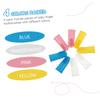 HAMPPLIES 12pcs Silicone Finger Toothbrush for Boys and Girls Boy Girl Oral Cleaning Brush Tooth Cleaner for Teeth Cleaning Tool view 3