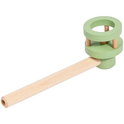 Anneome Floating Ball Blowing Toy for Kids, Green Wooden Suspended Blow Ball, Lung Capacity Training Game, Party Toy for Boys and Girls, Indoor and Outdoor Fun