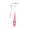 CTIRCHIU Manual Toothbrush for Kids with Non-Slip Handle and Soft Bristles, Safe for Childrens Teeth, Includes Pink Bucket, Suitable for Ages 2-12, Practical Tooth Care Tool view 2