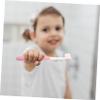 CTIRCHIU Manual Toothbrush for Kids with Non-Slip Handle and Soft Bristles, Safe for Childrens Teeth, Includes Pink Bucket, Suitable for Ages 2-12, Practical Tooth Care Tool view 3