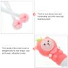ELAYARD 2pcs Soft Silicone Children's Toothbrushes for Toddlers and Kids with Gentle Care for Teeth and Gums, Cute Bear Shape Design, Safe and Easy to Use, for Ages 0-9 view 4