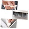 Gogogmee 2pc Bathroom Brush Plastic Bristles Cleaning Tool for Shoes Brush Laundry Houseware Scrubbing view 4
