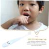 VERDANVERSE Kids Toothbrush with Adorable Panda Design, Extra Soft Supple Bristles for Comprehensive Cleaning, Non-Slip Handle, Simple Shape, Suitable for Children Aged 2-12 with Bucket view 4