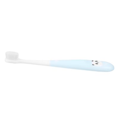 LRXIYODE Children Toothbrush for Kids Aged 2-12 with Supple Soft Bristles and Simple Shape Safe for Kids Teeth Manual Tooth Brush with Bucket for Comprehensive Cleaning White