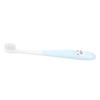 LRXIYODE Children Toothbrush for Kids Aged 2-12 with Supple Soft Bristles and Simple Shape Safe for Kids Teeth Manual Tooth Brush with Bucket for Comprehensive Cleaning White view 1
