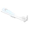 LRXIYODE Children Toothbrush for Kids Aged 2-12 with Supple Soft Bristles and Simple Shape Safe for Kids Teeth Manual Tooth Brush with Bucket for Comprehensive Cleaning White view 2