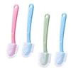 CTIRCHIU Plastic Shoe Cleaning Brushes for Effective Shoe Care 4pcs with Comfortable Anti-slip Handle Sturdy and Easy to Hold Cleaning Brush Set Random Color for Home and Kitchen Use view 1